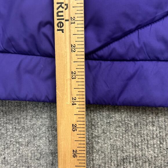 Columbia Women's Lay D Down II Jacket Purple Omni Heat Women XS Faux Fur Hood - Picture 8 of 10